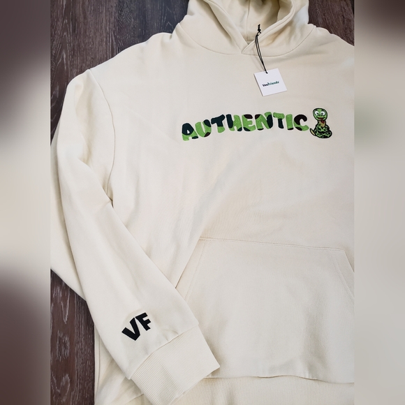 AUTHENTIC ANACONDA HOODIE CREAM NWT SIZE M - Picture 4 of 9